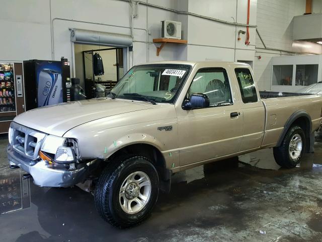 1FTZR15V4YPB27067 - 2000 FORD RANGER SUP BEIGE photo 2