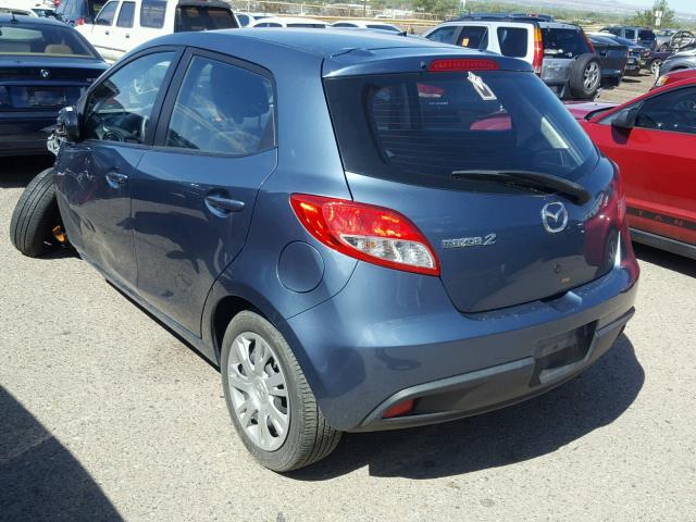 JM1DE1KZ6E0182699 - 2014 MAZDA MAZDA2 SPO 蓝色 照片 3