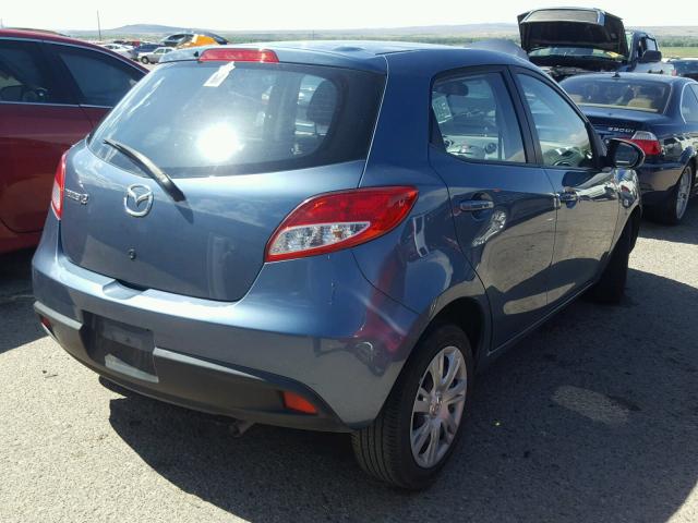 JM1DE1KZ6E0182699 - 2014 MAZDA MAZDA2 SPO 蓝色 照片 4