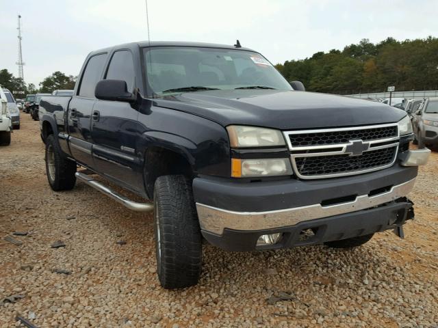 1GCHK23U07F195239 - 2007 CHEVROLET SILVERADO BLACK photo 1