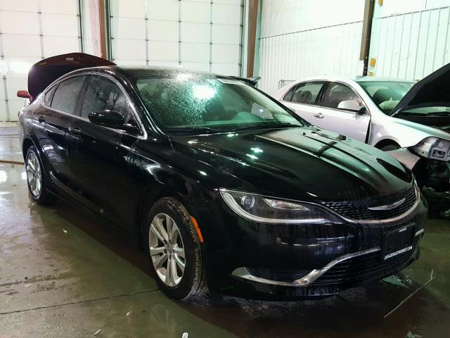 1C3CCCAB4GN106281 - 2016 CHRYSLER 200 LIMITE BLACK photo 1