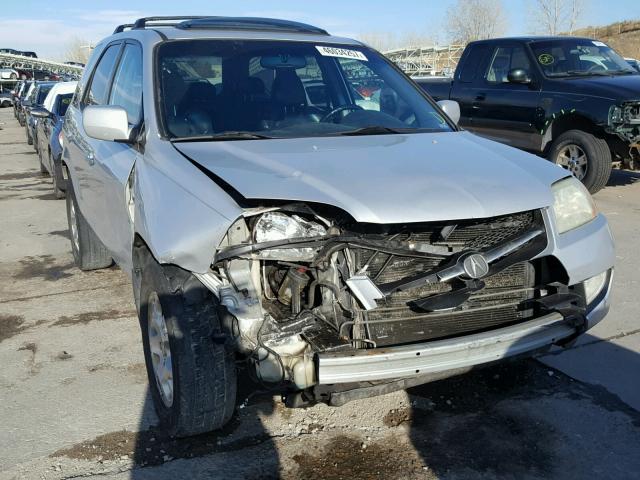 2HNYD18662H508942 - 2002 ACURA MDX SILVER photo 1