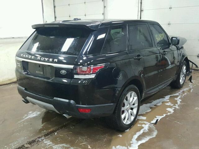 SALWR2TFXFA516700 - 2015 LAND ROVER RANGE ROVE BLACK photo 4