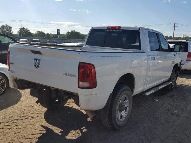 3C6UD5DL2CG308978 - 2012 DODGE RAM 2500 S WHITE photo 4