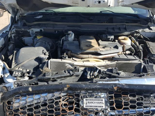 3C6UD5DL2CG308978 - 2012 DODGE RAM 2500 S WHITE photo 7
