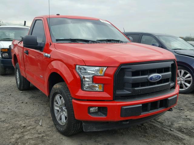 1FTMF1EP2HKD91437 - 2017 FORD F150 RED photo 1