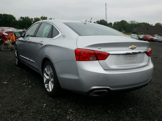 2G1125S38J9153664 - 2018 CHEVROLET IMPALA PRE SILVER photo 3