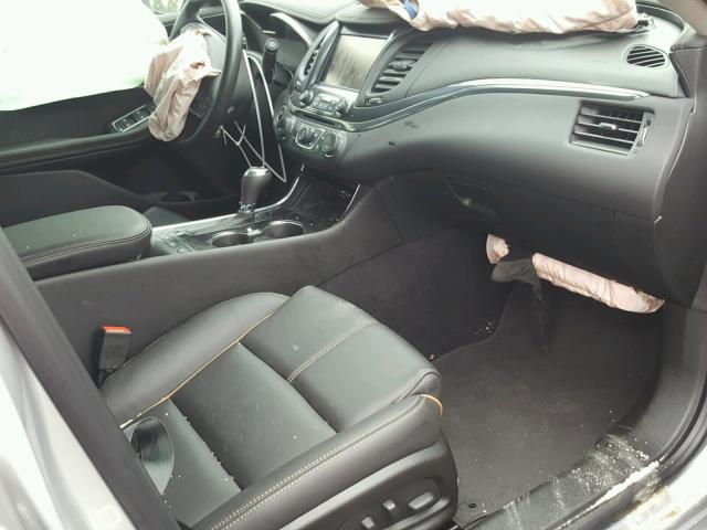2G1125S38J9153664 - 2018 CHEVROLET IMPALA PRE ვერცხლისფერი ფოტო 5