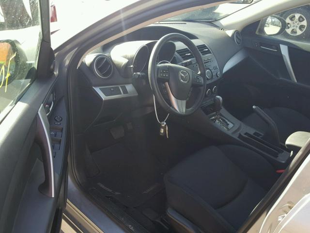 JM1BL1L57C1574316 - 2012 MAZDA 3 GRAY photo 9