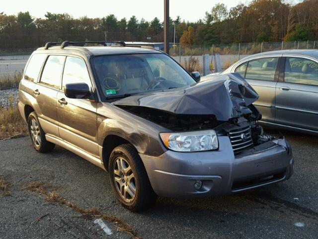 JF1SG67608H725957 - 2008 SUBARU FORESTER 2 BLACK photo 1