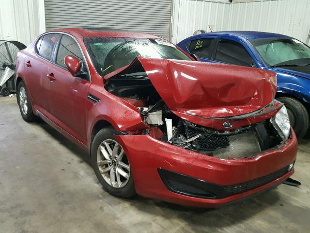 KNAGM4A75B5176471 - 2011 KIA OPTIMA LX RED photo 1