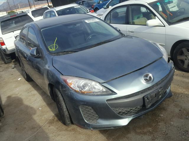 JM1BL1TG3D1785127 - 2013 MAZDA 3 I BLUE photo 1