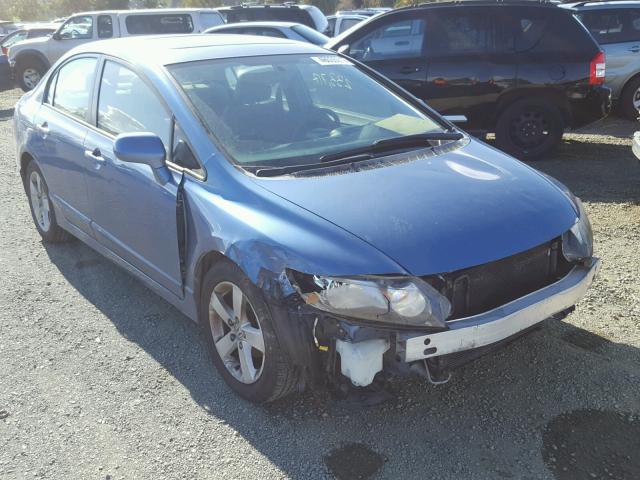 JHMFA16896S003534 - 2006 HONDA CIVIC BLUE photo 1