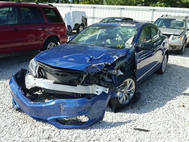 19UDE2F30JA004868 - 2018 ACURA ILX BASE BLUE photo 2