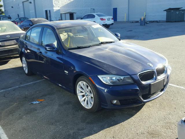 WBAPK7C56BA817976 - 2011 BMW 328 XI BLUE photo 1