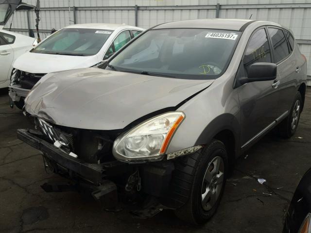 JN8AS5MT9CW275548 - 2012 NISSAN ROGUE S GRAY photo 2