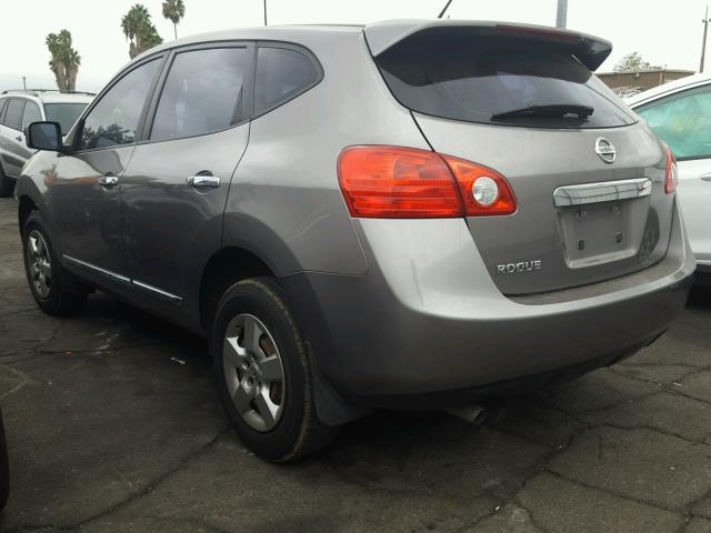 JN8AS5MT9CW275548 - 2012 NISSAN ROGUE S GRAY photo 3