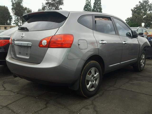 JN8AS5MT9CW275548 - 2012 NISSAN ROGUE S GRAY photo 4