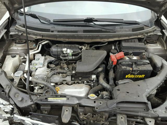 JN8AS5MT9CW275548 - 2012 NISSAN ROGUE S GRAY photo 7