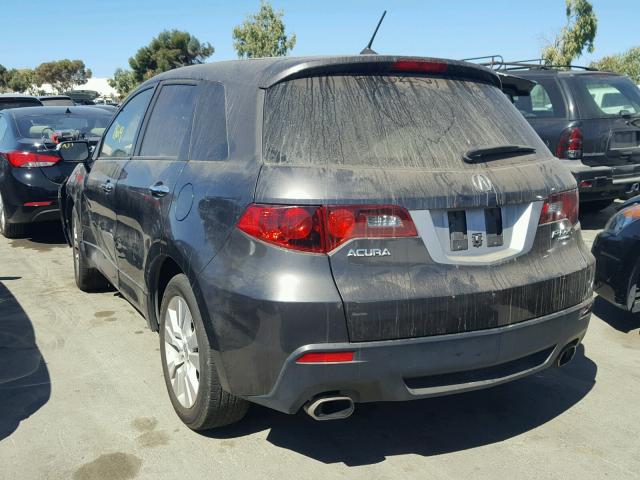 5J8TB2H21AA003608 - 2010 ACURA RDX GRAY photo 3