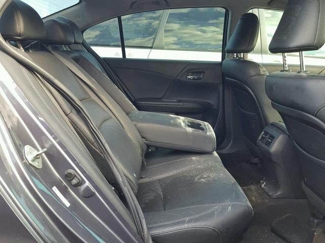 1HGCR2F88DA095694 - 2013 HONDA ACCORD EXL GRAY photo 6