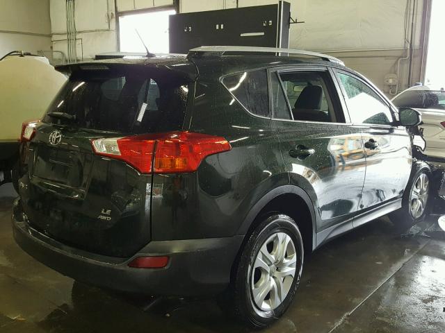 2T3BFREV4DW109806 - 2013 TOYOTA RAV4 LE Yaşıl foto 4