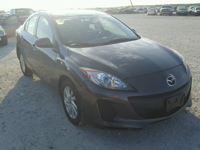 JM1BL1V7XD1776910 - 2013 MAZDA 3 I GRAY photo 1