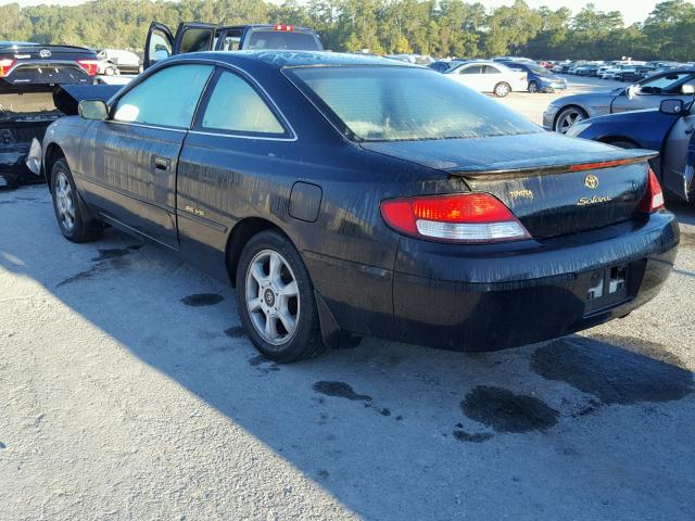 2T1CF22P71C466629 - 2001 TOYOTA CAMRY SOLA BLACK photo 3