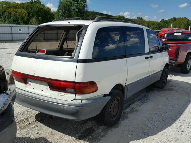 JT3AC12R1R1141846 - 1994 TOYOTA PREVIA LE WHITE photo 4