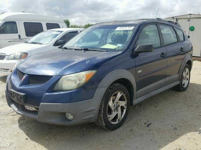 5Y2SM62894Z454638 - 2004 PONTIAC VIBE BLUE photo 2