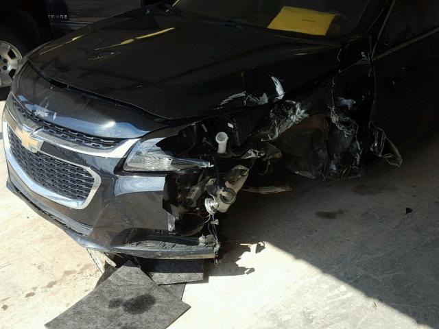 1G11C5SL0FF109590 - 2015 CHEVROLET MALIBU 1LT შავი ფოტო 9