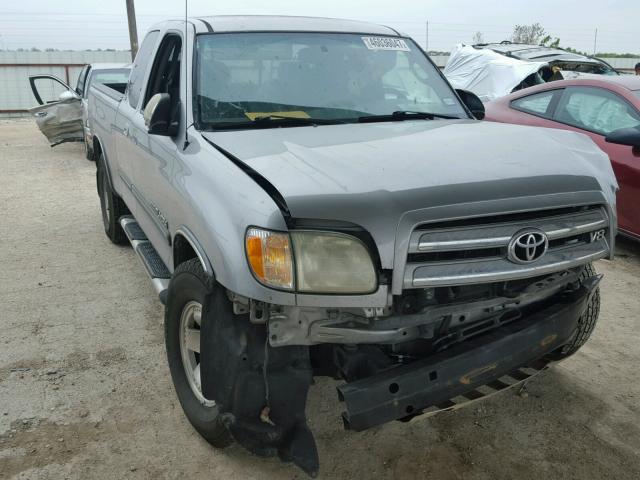 5TBRT34134S452555 - 2004 TOYOTA TUNDRA ACC SILVER photo 1