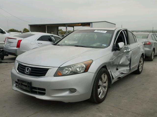 1HGCP3F70AA022799 - 2010 HONDA ACCORD EX SILVER photo 2