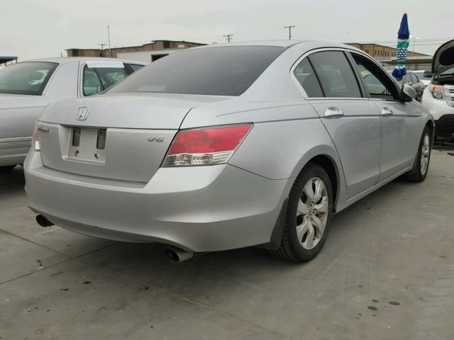 1HGCP3F70AA022799 - 2010 HONDA ACCORD EX SILVER photo 4