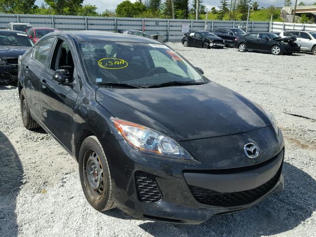 JM1BL1U79D1847077 - 2013 MAZDA 3 I BLACK photo 1