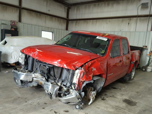 3GTP2VE32BG235488 - 2011 GMC SIERRA K15 RED photo 2