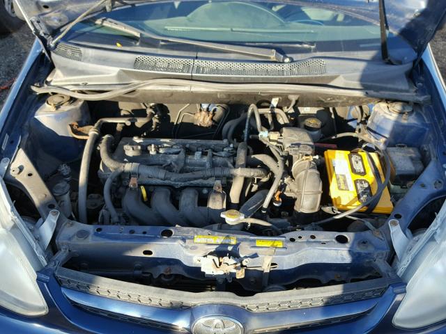 JTDBT123135042021 - 2003 TOYOTA ECHO BLUE photo 7