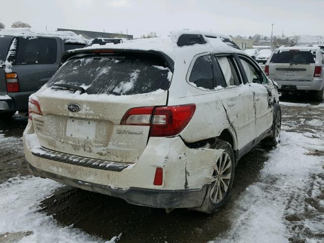 4S4BSBNCXF3339711 - 2015 SUBARU OUTBACK 2. WHITE photo 4