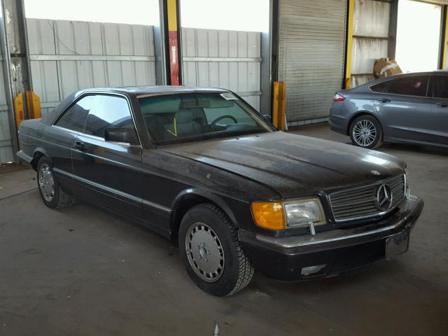 WDBCA45D6HA343218 - 1987 MERCEDES-BENZ 560 SEC BLACK photo 1