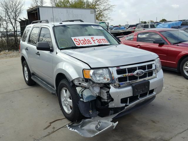 1FMCU0DG8CKC25506 - 2012 FORD ESCAPE SILVER photo 1