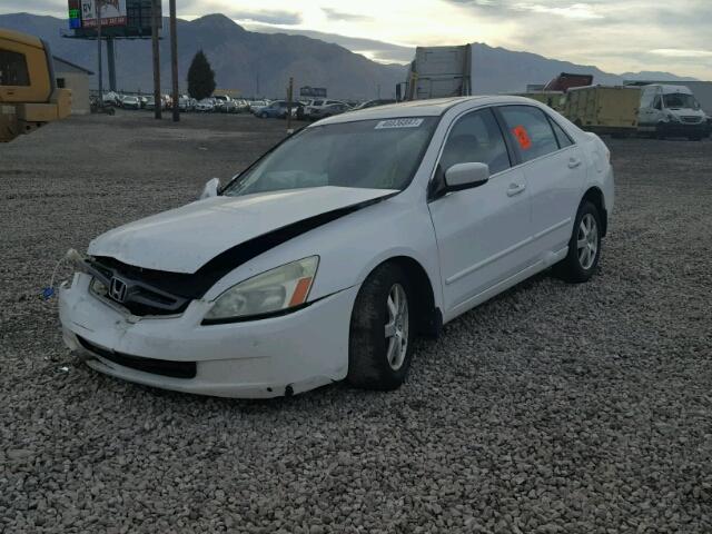 1HGCM66895A059519 - 2005 HONDA ACCORD EX WHITE photo 2