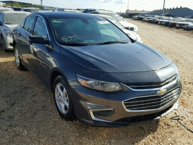 1G1ZB5ST6HF236076 - 2017 CHEVROLET MALIBU LS GRAY photo 1