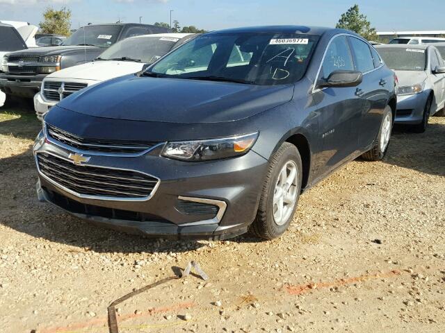 1G1ZB5ST6HF236076 - 2017 CHEVROLET MALIBU LS GRAY photo 2