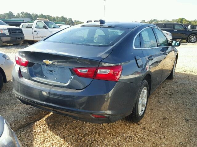 1G1ZB5ST6HF236076 - 2017 CHEVROLET MALIBU LS GRAY photo 4