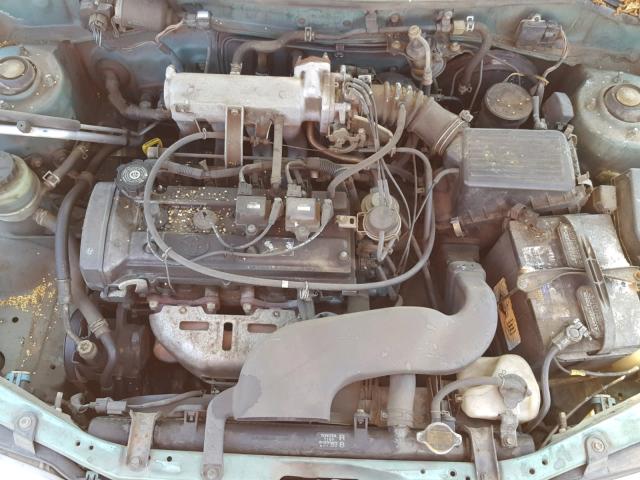 JT2EL56D8S0043050 - 1995 TOYOTA TERCEL DX GREEN photo 7