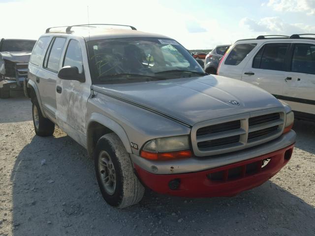 1B4HR28Y7YF106661 - 2000 DODGE DURANGO SILVER photo 1