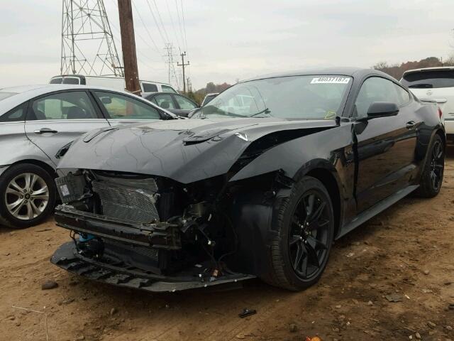 1FA6P8CF8H5328601 - 2017 FORD MUSTANG GT BLACK photo 2