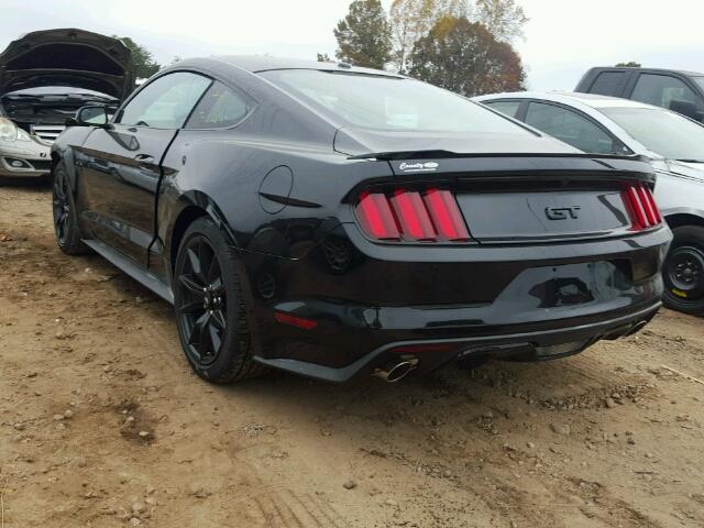1FA6P8CF8H5328601 - 2017 FORD MUSTANG GT BLACK photo 3