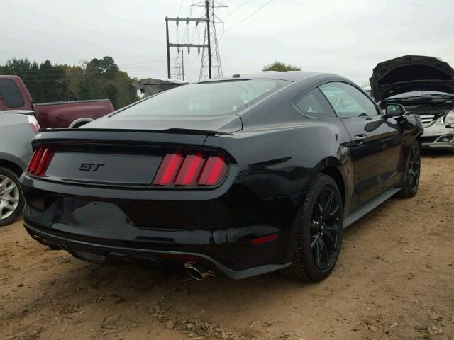 1FA6P8CF8H5328601 - 2017 FORD MUSTANG GT BLACK photo 4