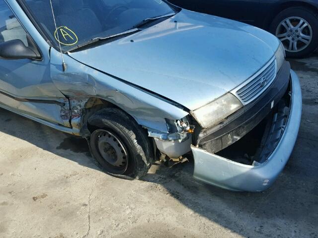 1N4AB41D5VC721093 - 1997 NISSAN SENTRA XE BLUE photo 9